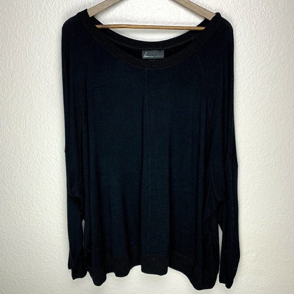 Lane Bryant black Dolman top
